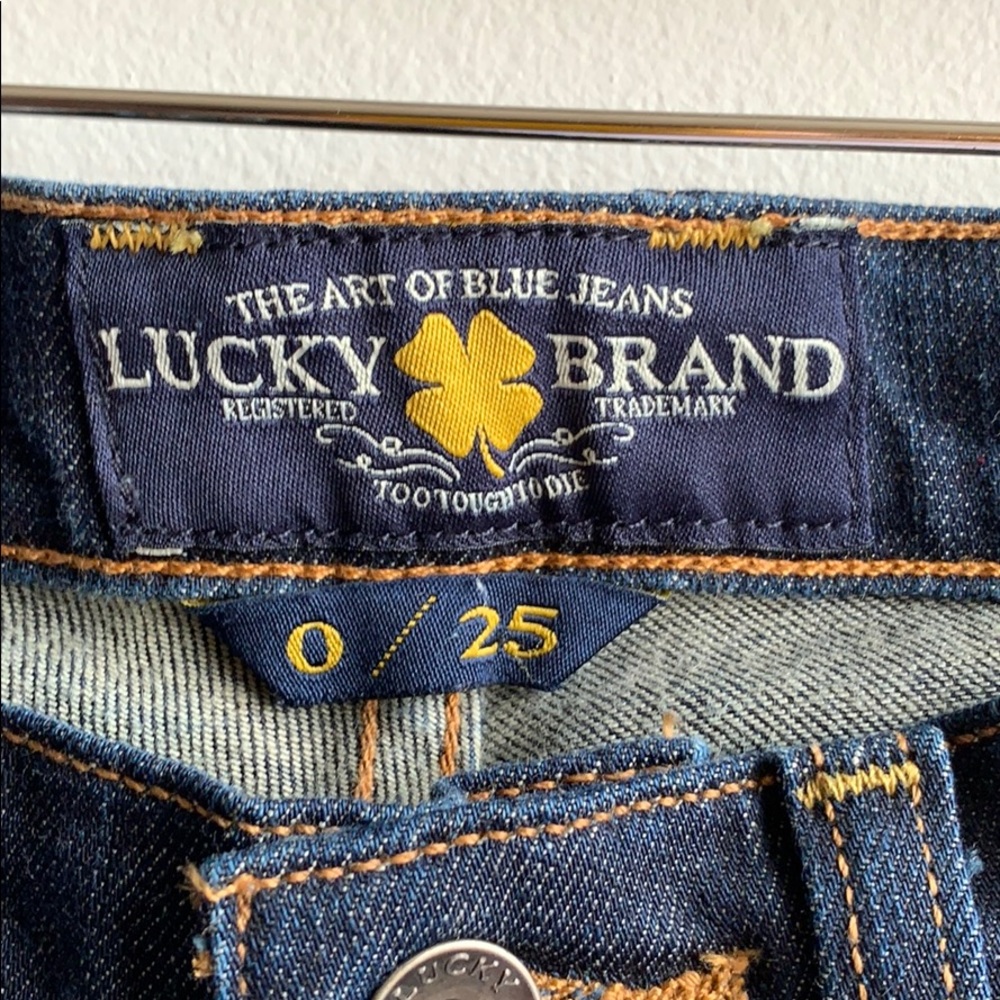 Lucky Brand Skinny Jeans Sz 0 . - Picture 4 of 10